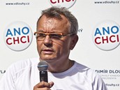 Vladimr Dlouh zahjil svou prezidentskou kampa bhem v prask Stromovce