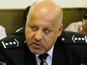 Policejní prezident Petr Lessy na jednání výboru pro bezpenost ve Snmovn