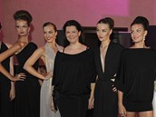 Módní návrhářka Taťána Kovaříková a její nové modely