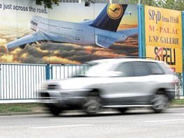 Reklama a billboardy v brnnskch ulicch