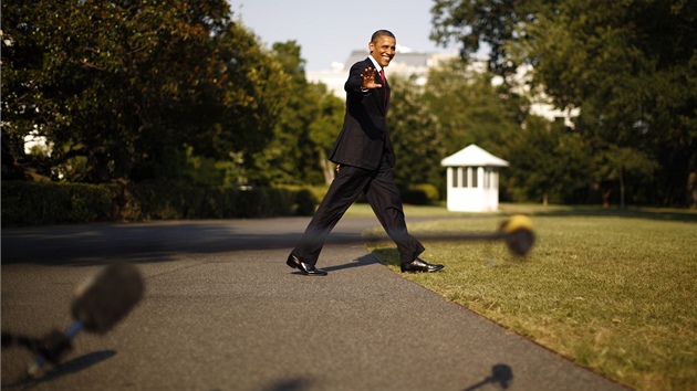 Americký prezident Barack Obama (7. ervence 2012)