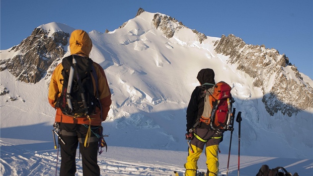 Alpinisté na Mont Maudit (archivní snímek)