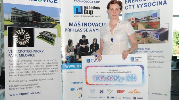 Jana Malinovská se stala vítzkou letoního roníku soute Technology Cup.