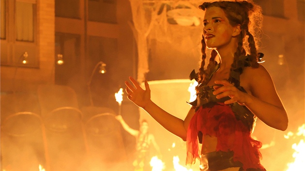 Chybt nebudou ani pedstavení plná ohn.