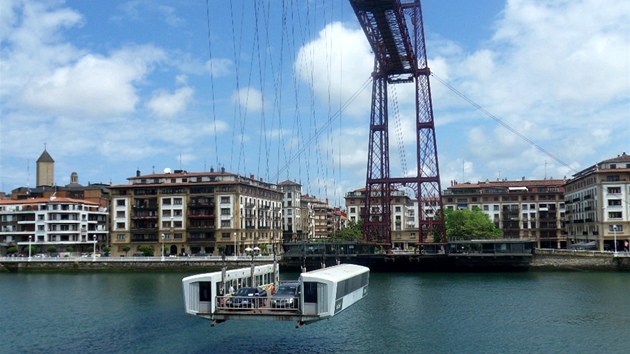 Gondola mostu Puente Colgante de Vizcaya