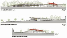 Architektonická studie nového vstupního areálu brnnské zoo 