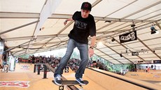 Momentka z pra�ského Mystic Sk8 Cupu.