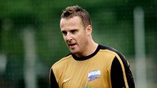 Pavel Kubina se svým výb�rem p�ijel sehrát exhibi�ní fotbalový zápas do