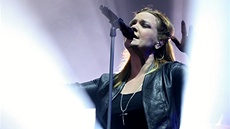 Anette Olzonová ze skupiny Nightwish na festivalu Masters of Rock 2012