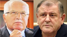 Václav Klaus a Vladimír Meiar