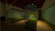 Vizualizace upravených prostor hlavní expozice Muzea loutkáských kultur v