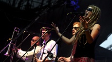 Laura a její tyg�i - festival Colours of Ostrava 2012, den druhý