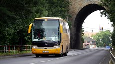 lut autobus spolenosti Student Agency odjd z Chebu smrem na