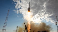 Start lodi Sojuz TMA-05M k ISS