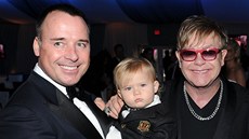 David Furnish, Elton John a jejich syn Zachary