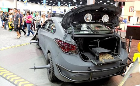Hyundai Elantra Coupe Zombie Survival Machine