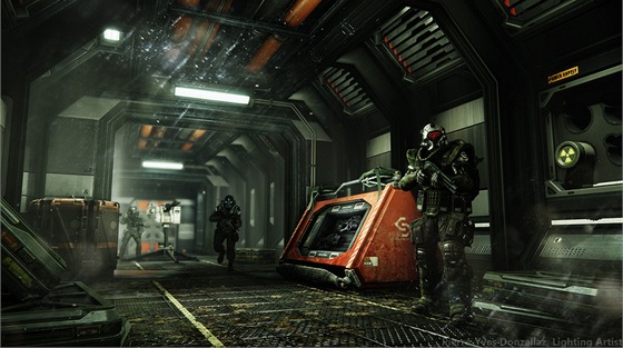 Crysis 3 nabízí povedený mód Hunter, který sází na asymetrii tým.