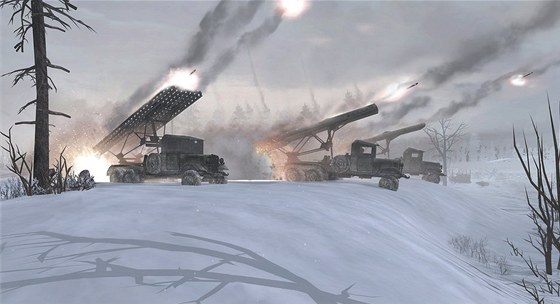 Zima je v Company of Heroes 2 taktickm prvkem.
