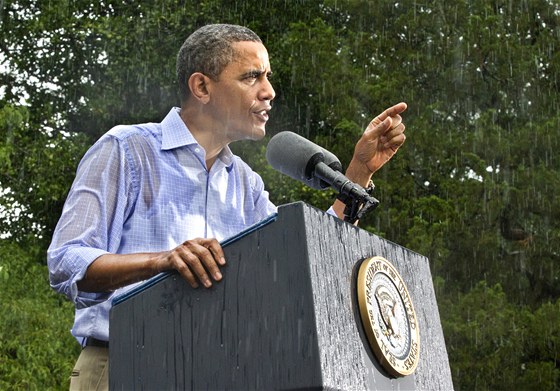 TAKHLE NE. Americký prezident Barack Obama zpíslil sankce vi Íránu (ilustraní foto)