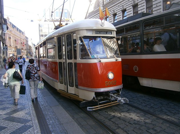 "Moderní" historická tramvaj