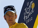 TEN MU S KOTLETAMI. Bradley Wiggins, vítz Tour de France 2012.  