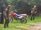 Fotopast zachytila motorkáře v Krkonoších v roce 2011
