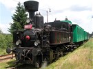 Parn lokomotiva pezdvan Kafemlejnek vyjede na jihoeskou tra poprv v...