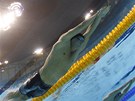 Ryan Lochte ze Spojených stát v olympijském semifinále na trati 200 metr