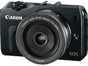 Bezzrcadlovkov fotoapart s vmnnmi objektivy Canon EOS M