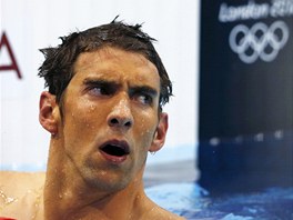 TO NENÍ MONÉ! Michael Phelps práv zjistil, e v polohovém závod na 400 metr