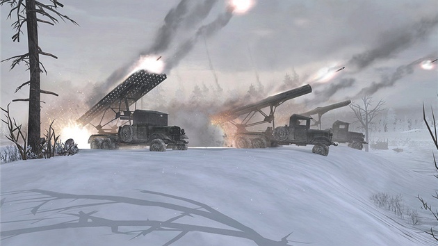 Zima je v Company of Heroes 2 taktickm prvkem.