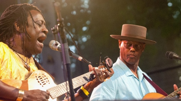 Habib Koit a Eric Bibb na Folkovch przdninch 2012 v Nmti nad Oslavou