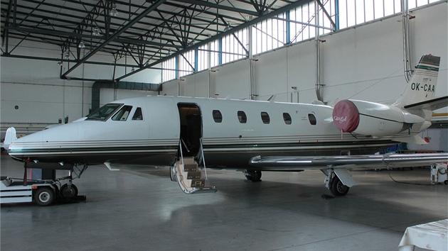 "Kalibran" letadlo - Cessna 560 XL