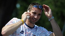 Badmintonista Petr Koukal