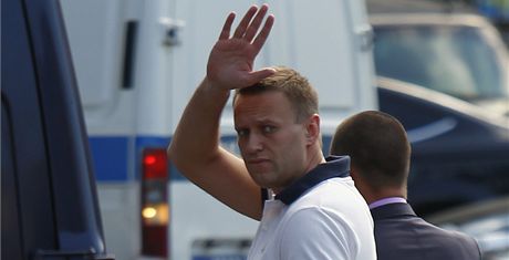 Ruský opoziní bloger Alexej Navalnyj (31. ervence 2012)