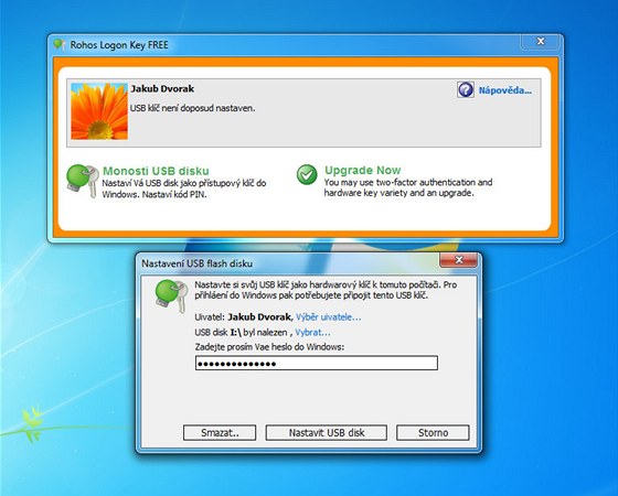Přihlašujte se do počítače s Windows nebo Mac OS přes USB flash disk -  iDNES.cz