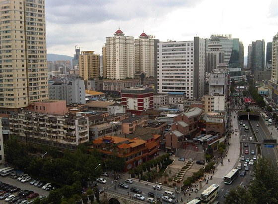 Kunming, ína (ervenec 2012)