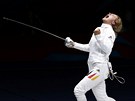 Nmka Britta Heidemannová si zajistila finále olympijské soute kordistek v