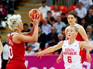 Basketbalové utkání esko - Turecko (30. ervence 2012)