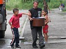 Obyvatelé dom z ulice Pednádraí v Ostrav-Pívozu mají vodu jen díky