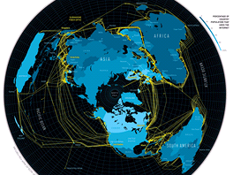 Mapa podmořských kabelů