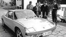 Ferry Porsche a jeho Porsche 914-8