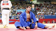 Judista Jaromír Jeek (v modrém) jede na mistrovství Evropy s ambicemi.