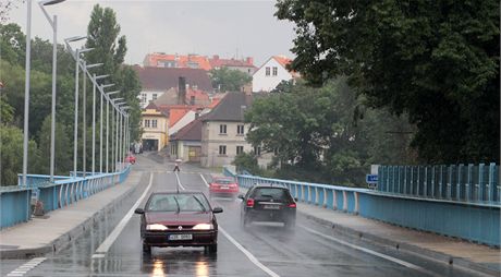 Zrekonstruovaný most v Brandýse nad Labem - Staré Boleslavi.