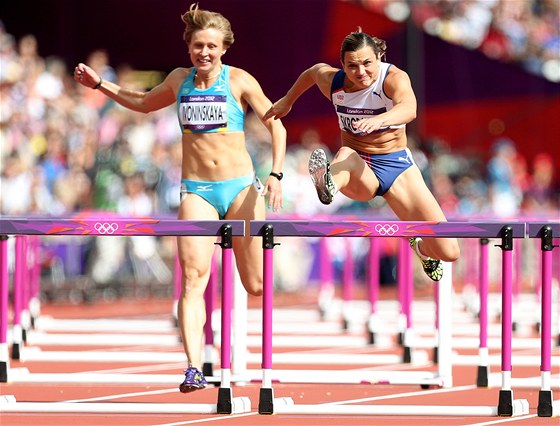 Pekákáka Lucie krobáková (vpravo) uspla v olympijské kvalifikaci na 100