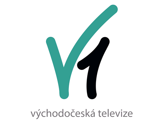 Logo východoeské televize V1