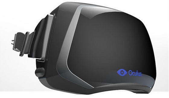 Brýle Oculus Rift pro zobrazování virtuální reality