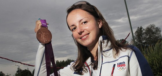 Bronzová olympijská medailistka Adéla Sýkorová přijela navštívit svou