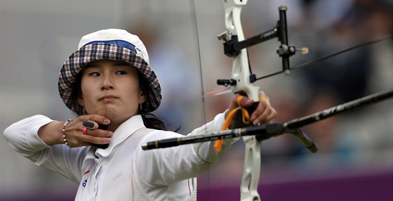 Korejka Ki Po-pe vyhrála na olympijských hrách v Londýn zlatou medaili v