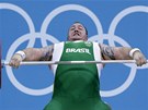brazilský vzpra Fernando Saraiva Reis na olympijských hrách v Londýn